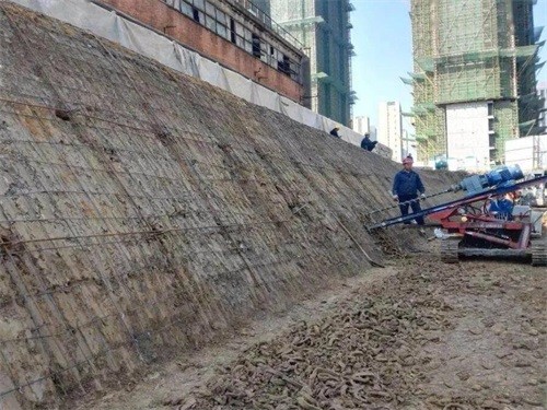武江建筑边坡支护